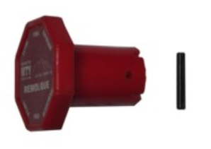 MTY-15 | MV-3 BENDIX ROJA CON PERNO PARA TRACTOR: KENWORTH T-800, T-600, FREIGHTLINER, VOLVO