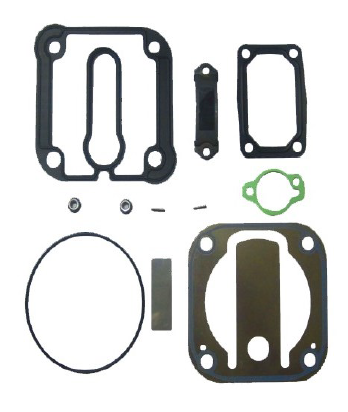 RK-90187 | REPUESTO PARA COMPRESOR KNORR (3833) V.W-BUS COMPLETO. JUNTA DE LAMINA CON RECUBRIMIENTO DE NEOPRENO.