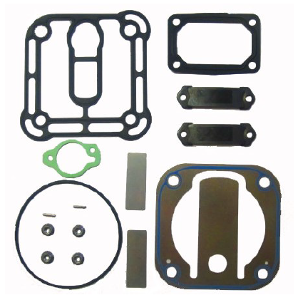 RK-90195 | REPUESTO PARA COMPRESOR KNORR DOBLE VALVULA DE ESCAPE PARA VW. JUNTA DE LAMINA CON RECUBRIMIENTO DE NEOPRENO.